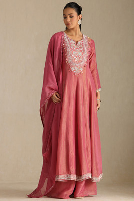 soch Women Kurta Palazzo Dupatta Set