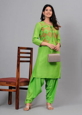 NIKORA Women Kurta Patiala Ethnic Jacket Set