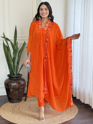 MOXTE Women Kurti Pant Dupatta Set