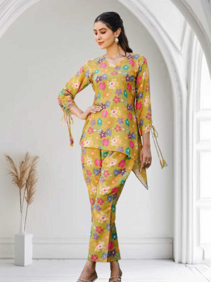 mudra creation Women Kurta Pyjama Set