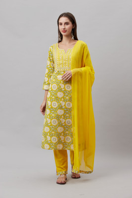 Jyoti Women Kurta Pant Dupatta Set