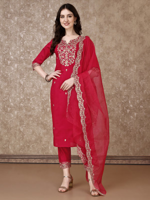 berrylicious Women Kurta Pant Dupatta Set
