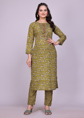 clickby Women Kurti Pant Set
