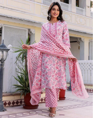 Skylee Women Kurta Pant Dupatta Set