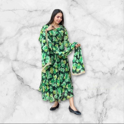 mudra creation Women Kurta Dupatta Set