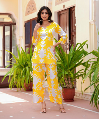 shobhit Women Kurti Palazzo Set