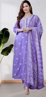 PILUDI HOUSE Women Kurti Pant Dupatta Set