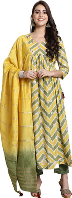 Wonder Weave Women Kurta Pant Dupatta Set