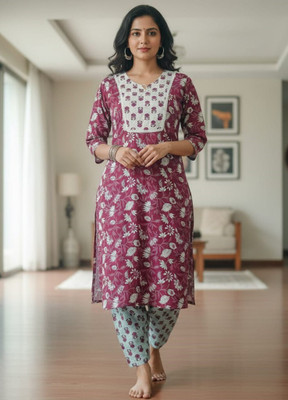 SOFIA COLLECTION Women Kurta Pyjama Set
