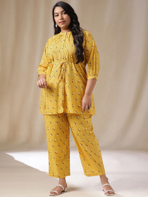 Janasya Women Kurta Pant Set
