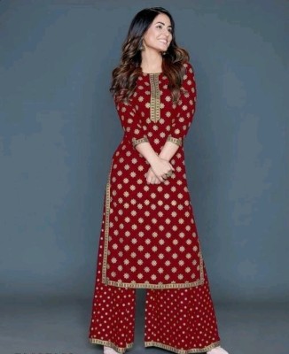 SSS BROTHER Women Kurta Palazzo Set