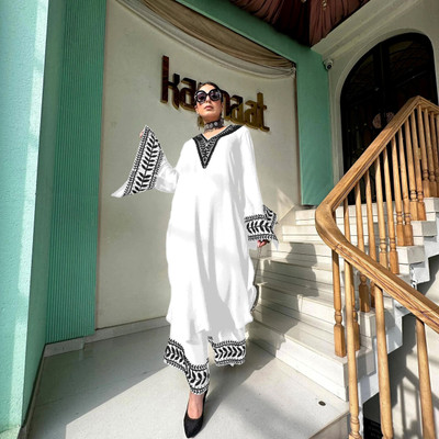 Janardan Women Kurta Palazzo Set