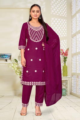 KAAYA CREATION Women Kurti Pant Dupatta Set