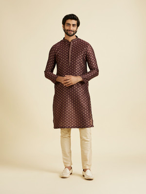 MANYAVAR Men Kurta Pyjama Set