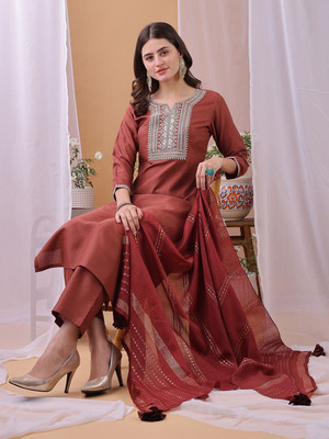 Hritika Women Kurta Pant Dupatta Set