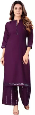 HouseOfCommon Women Kurta Palazzo Set