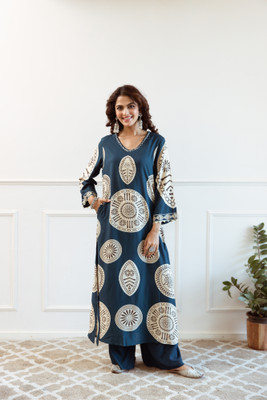 Nehamta Women Kurta Palazzo Set