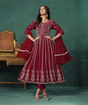 Ethnic Junction Women Kurta Pant Dupatta Set