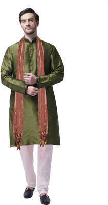 SG LEMAN Men Kurta Pyjama Dupatta Set