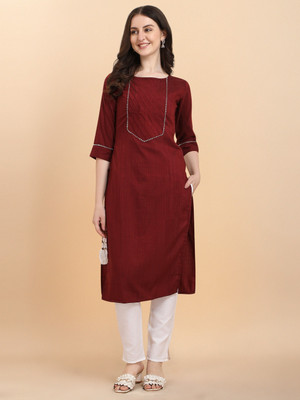 TRAHIMAM Women Kurta Pant Set