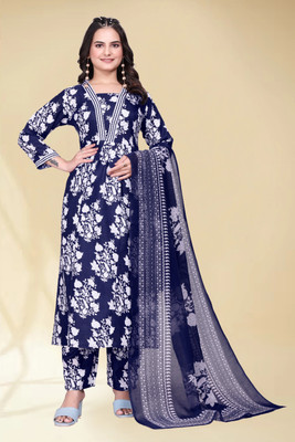 NARI DREAM Women Kurti Pant Dupatta Set