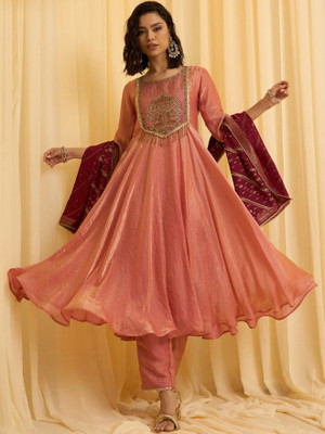 Sri Balaji Collections Women Kurta Pant Dupatta Set