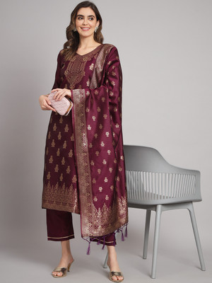 VredeVogel Women Kurta Pant Dupatta Set