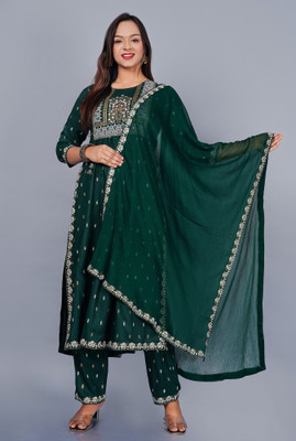 RAV CREATION Women Kurta Pant Dupatta Set