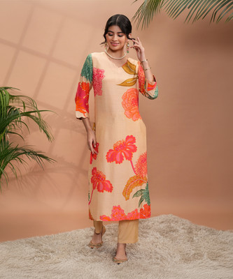 Vishudh Women Kurta Pant Set