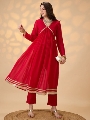 Globus Women Kurta Pant Set