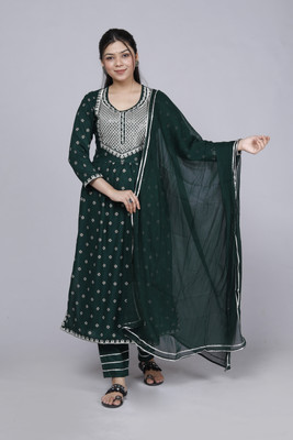 KANCHAN CLOTHING Women Kurti Pant Dupatta Set