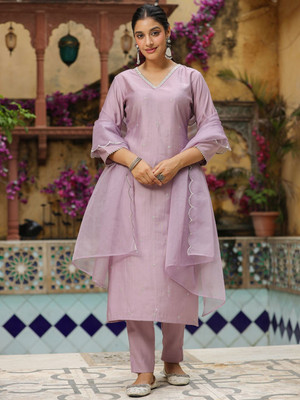 Laxmichhaya Women Kurti Pant Attached Dupatta Set