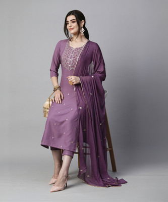 Divastri Women Kurta Pant Dupatta Set