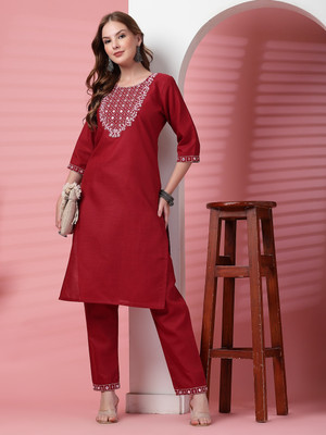 U Creationm Women Kurta Pant Set