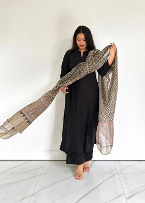 Divastri Women Kurta Palazzo Dupatta Set