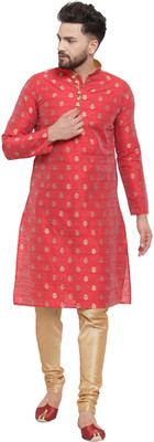 Over Crowd Men Kurta Pyjama Set