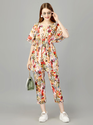 JJ Creation Women Kaftan Pant Set