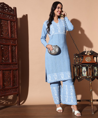 DRESSBASE Women Kurta Palazzo Set