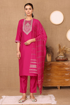 Fabian Fashion Women Kurta Pant Dupatta Set