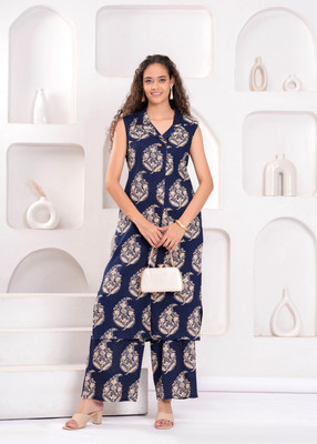 Highlight fashion export Women Kurta Palazzo Set