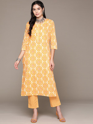 Readiprint Fashions Women Kurta Palazzo Set