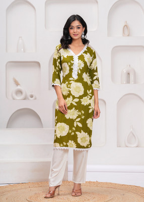 ZOYA GAARMENTS Women Kurti Pant Set