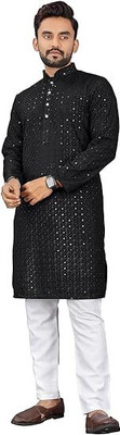 Metro Traders Men Kurta Pant Set