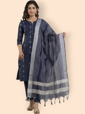 Il filo Women Kurta Pant Attached Dupatta Set