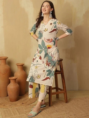 AnekRoop Women Kurta Palazzo Set