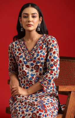 Jixpox Women Kurta Pant Set