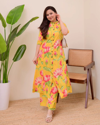 Dashrathi Women Kurta Palazzo Set