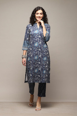 BIBA Women Kurta Pant Set
