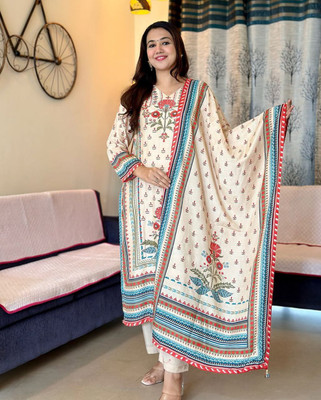 Fashion Galleria Women Kurta Pant Dupatta Set