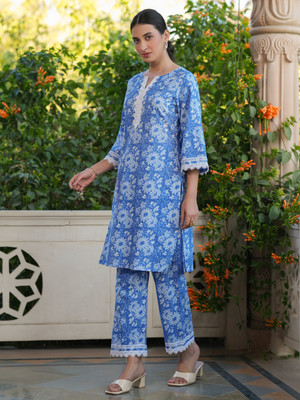 Janasya Tunic Pant Co-ords Set
